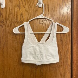 White Lululemon Sports Bra Size 6